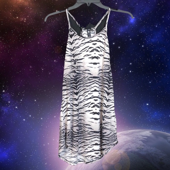 Cotton On Tops - Cotton On Zebra Striped Racer Back Tank